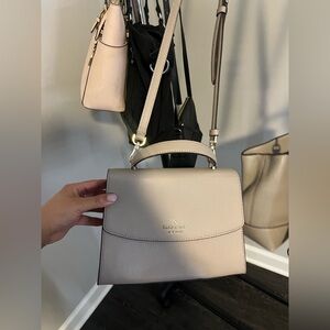 Kate Spade Light Gray Crossbody Bag